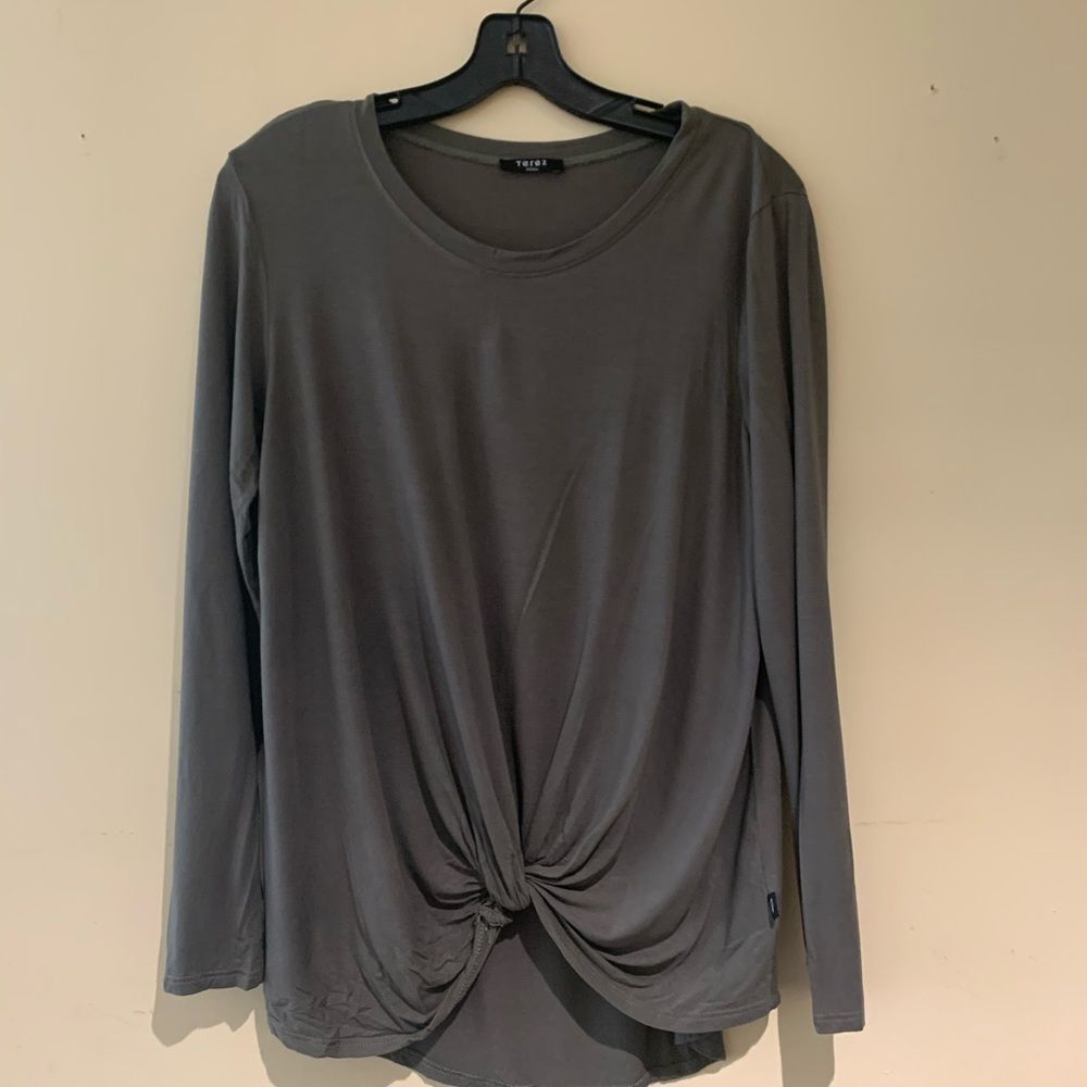 Terez Olive Long Sleeve Shirt